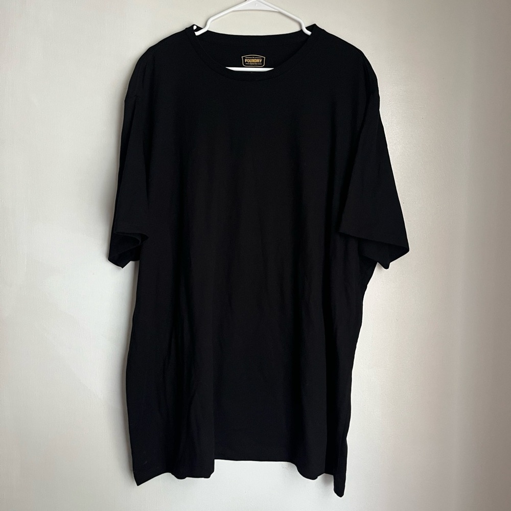 The Foundry Supply Co. Black Short Sleeve Tee
